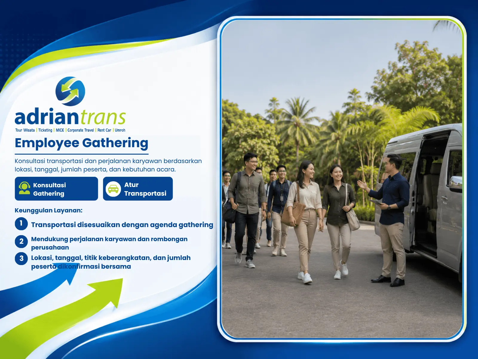 Layanan Employee Gathering PT Adrian Trans Indonesia di Cirebon