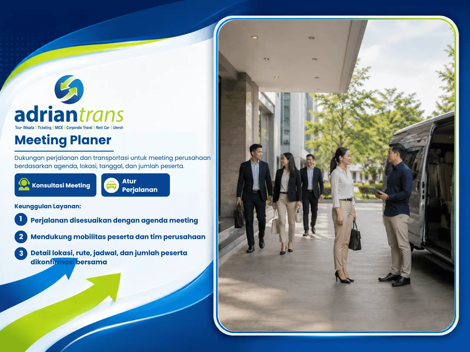 Layanan Meeting Planer PT Adrian Trans Indonesia di Cirebon
