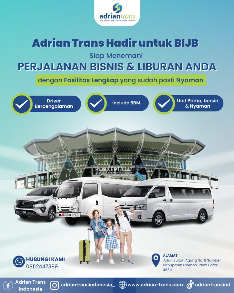 Rental Mobil Bandara Internasional Kertajati Cirebon-Majalengka
